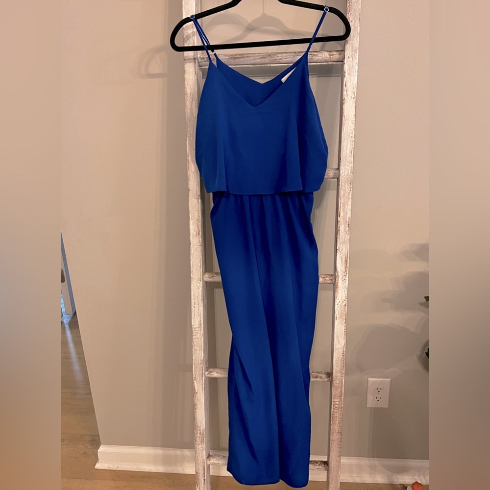 Abbeline Cobalt Blue Romper